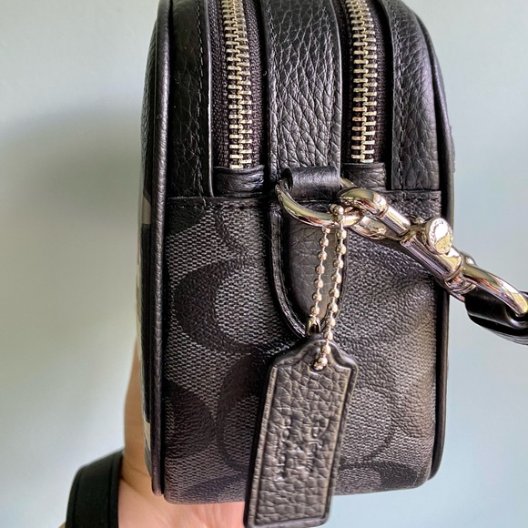 Coach Disney Thumper Black Leather Camera Bag NWT - Picture 3 of 6